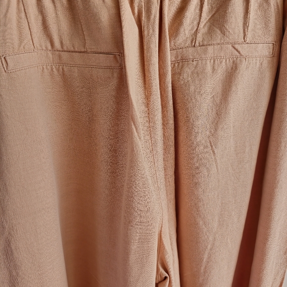 Plus Size LC Lauren Conrad High-Rise Pleat Front Wide Leg Pants - Parker Beige - Picture 4 of 4